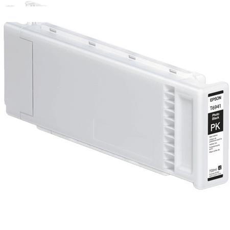 Product image for Epson T6941 (T694100) UltraChrome XD Photo Black Black Original High Capacity Ink Cartridge (700 ml) - Small