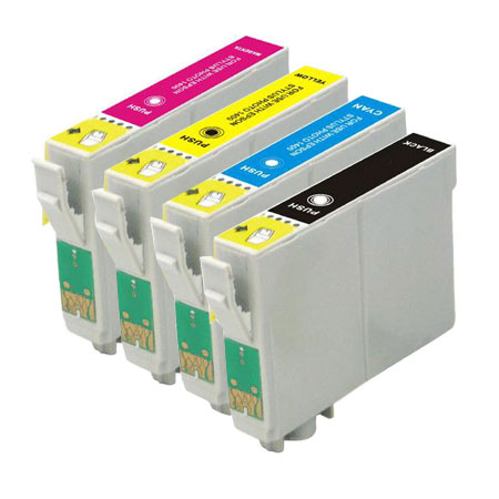 Product image for 999inks Compatible Multipack Epson T0321/424 1 Full Set Inkjet Printer Cartridges - Small