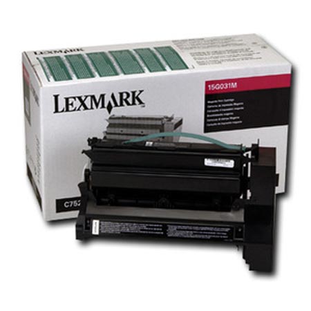 Product image for Lexmark 15G031M Magenta Original Toner Cartridge - Small