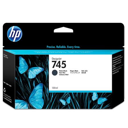 Product image for HP 745 Matte Black Original Standard Ink Cartridge (F9J99A) - Small