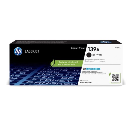 Product image for HP 139A (W1390A) Black Original Standard Capacity Toner Cartridge - Small