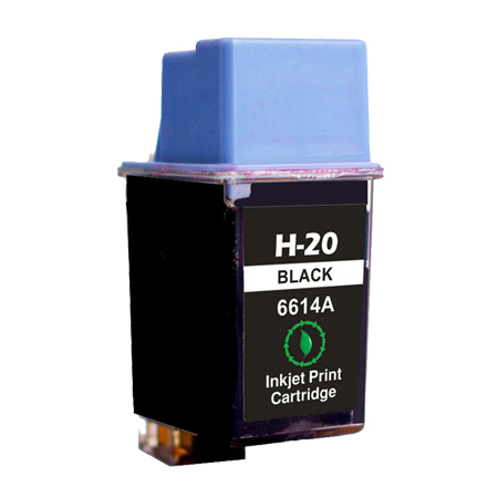 Product image for 999inks Compatible Black HP 20 Inkjet Printer Cartridge - Small