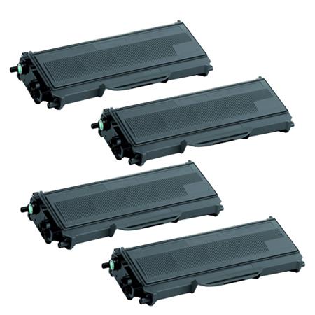 Product image for 999inks Compatible Quad Pack Brother TN2120 High Capacity Laser Toner Cartridges - Small