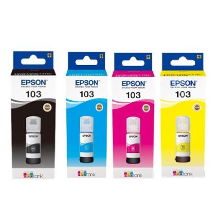 Product image for Epson 103 Full Set Original Inkjet Printer Cartridges - Small