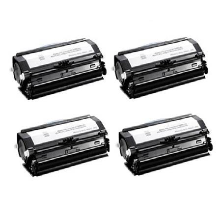 Product image for 999inks Compatible Quad Pack Dell 593-10839 Black High Capacity Laser Toner Cartridges - Small