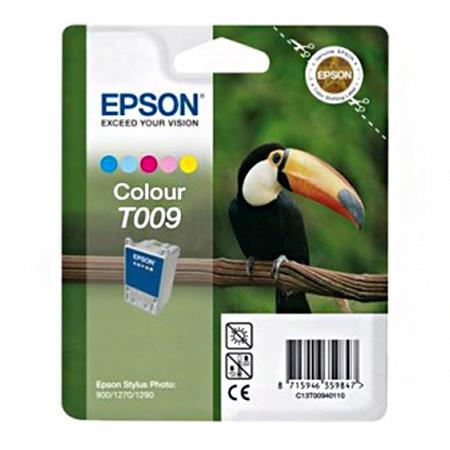 Product image for Epson T009 Colour Original Ink Cartridge (Toucan) (T009401) - Small