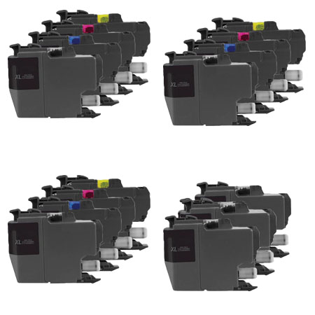 Product image for 999inks Compatible Multipack Brother LC3219XL 3 Full Sets + 3 FREE Black Inkjet Printer Cartridges - Small
