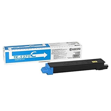 Product image for Kyocera TK-5270C Cyan Original Toner Cartridge - Small