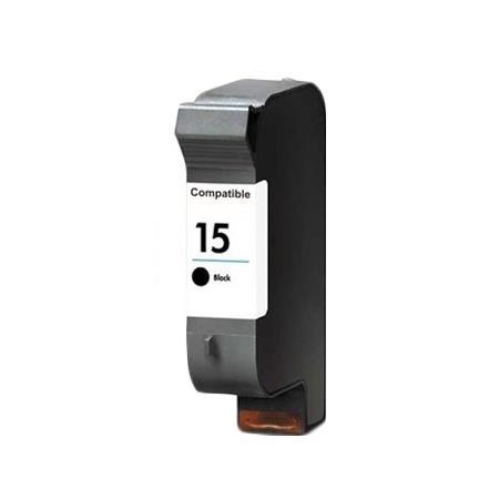 Product image for 999inks Compatible Black HP 15 Inkjet Printer Cartridge - Small