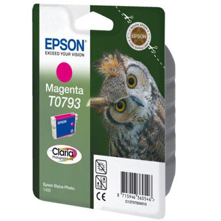 Product image for Epson T0793 Magenta Original Ink Cartridge (Owl) (T079340) - Small