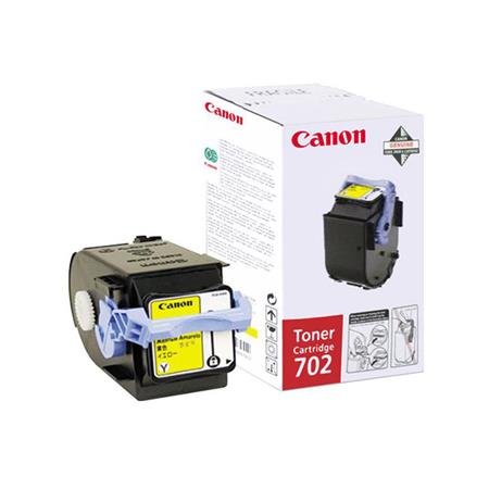 Product image for Canon 702 (9642A004) Yellow Original Laser Toner Cartridge - Small