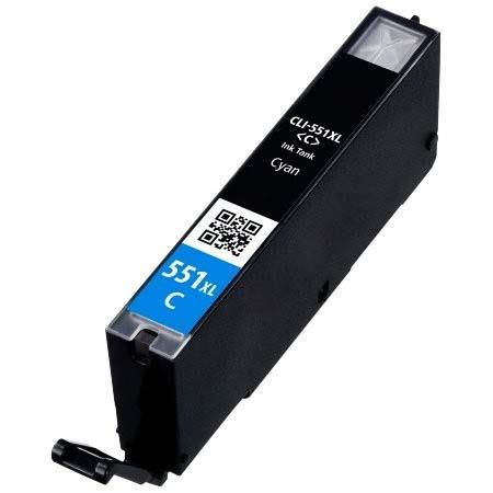 Product image for 999inks Compatible Cyan Canon CLI-551CXL High Capacity Inkjet Printer Cartridge - Small