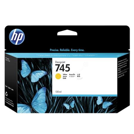 Product image for HP 745 Yellow Original Standard Ink Cartridge (F9J96A) - Small