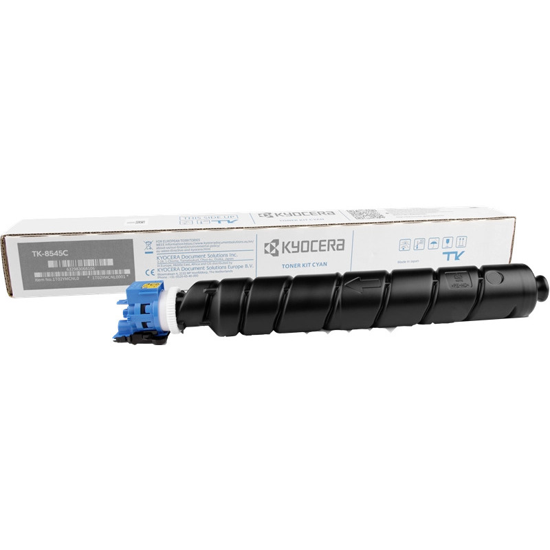 Product image for Kyocera TK-8545C Cyan Original Standard Capacity Toner Cartridge - Small