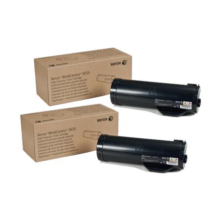 Product image for Xerox 106R02738 Black Original High Capacity laser Toner Cartridge Twin Pack - Small