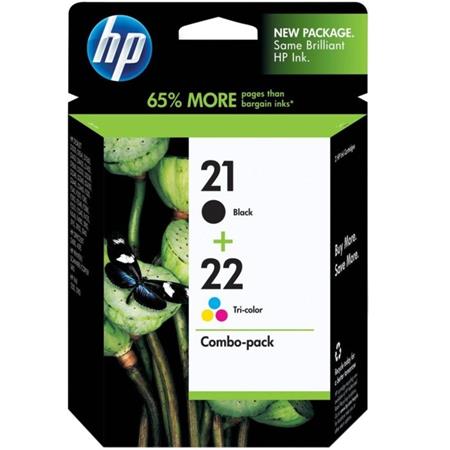 Product image for HP 21/22 (SD367AE) Original Multipack Ink Cartridges - Small