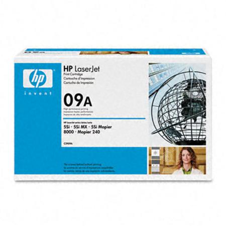 Product image for HP C3909A Black Original Standard Capacity Toner Cartridge with Microfine Toner - Small