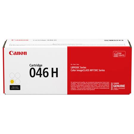 Product image for Canon 046HY (1251C002) Yellow Original High Capacity Toner Cartridge - Small