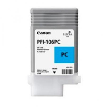 Product image for Canon PFI-106PC Original Photo Cyan Ink Cartridge - Small