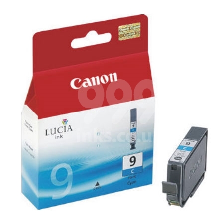 Product image for Canon PGI-9C Cyan Original Pigment  Cartridge - Small