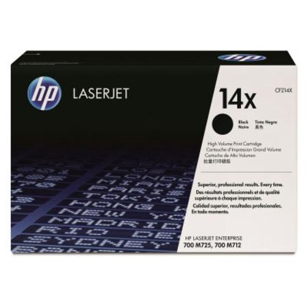 Product image for HP 14X Black Original High Capacity Toner Cartridge (CF214X) - Small