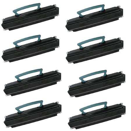 Product image for 999inks Compatible Eight Pack Lexmark X203A11G Black Laser Toner Cartridges - Small