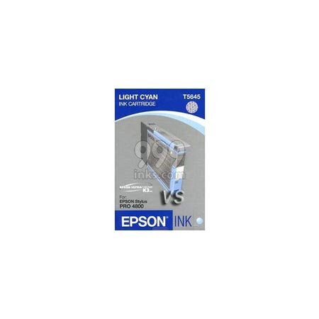 Product image for Epson T5645 Light Cyan Original Standard Capacity Ink Cartridge (T564500) - Small