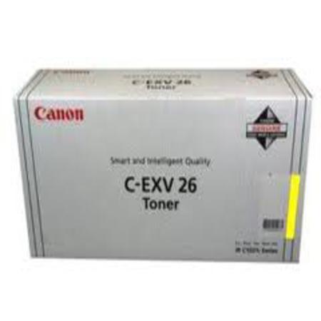 Product image for Canon C-EXV26 (1657B006AA) Yellow Original Laser Toner Cartridge - Small