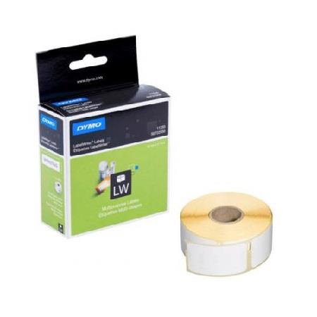 Product image for Dymo 11355 (S0722550) Original Label Tape (19mm x 51mm) Black on White - Small