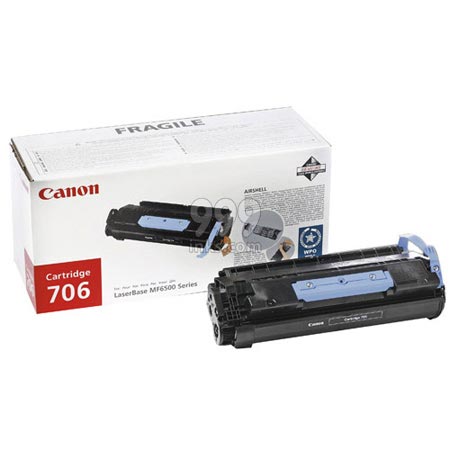 Product image for Canon 706 Black Original Laser Toner Cartridge - Small