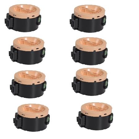 Product image for 999inks Compatible Eight Pack Epson S050650 High Capacity Laser Toner Cartridges - Small