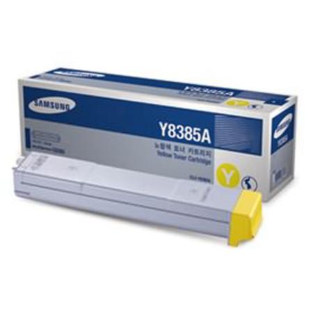 Product image for Samsung CLX-Y8385A Yellow Original Toner Cartridge - Small