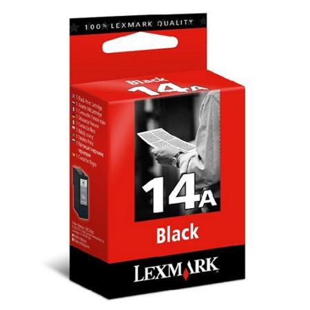 Product image for Lexmark No.14A Black Original  Ink Cartridge - Small