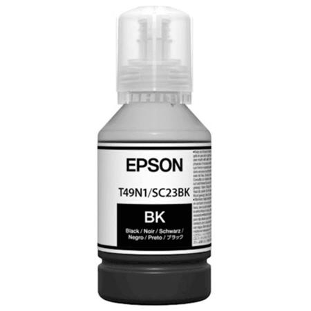 Product image for Epson T49N1 (T49N100) Black Original Dye Sublimation Ink Bottle (140ml) - Small
