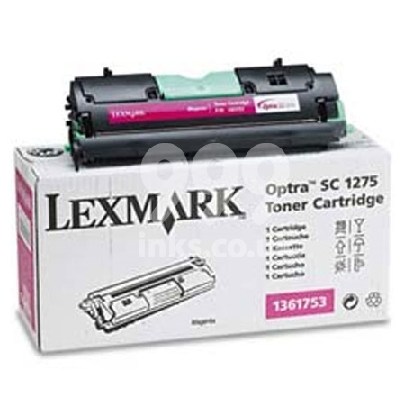 Product image for Lexmark 1361753 Magenta Original Toner Cartridge - Small