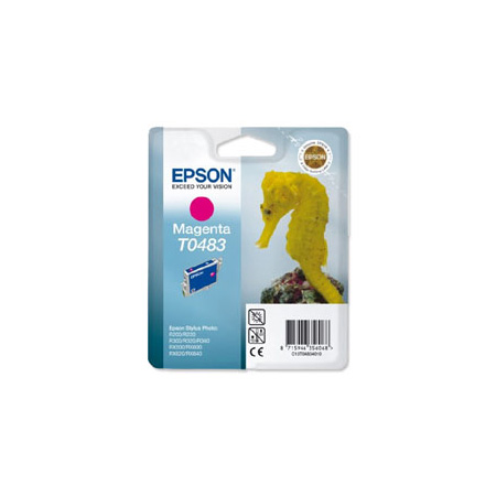 Product image for Epson T0483 Magenta Original Ink Cartridge (Seahorse) (T048340) - Small