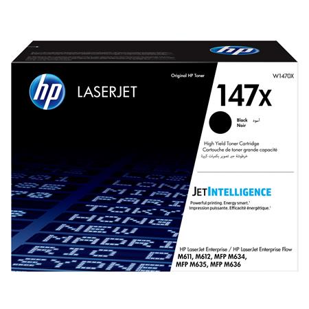 Product image for HP 147X (W1470X) Black Original High Capacity Toner Cartridge - Small