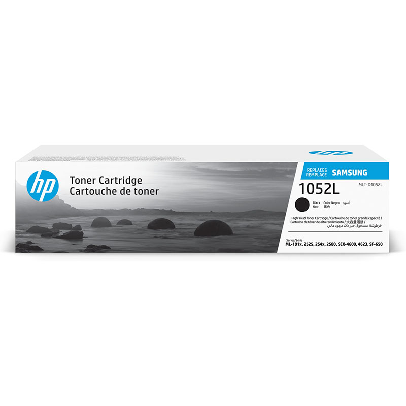 Product image for Samsung MLT-D1052L Black Original High Capacity Laser Toner Cartridge - Small