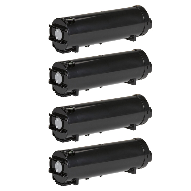 Product image for 999inks Compatible Quad Pack Xerox 106R03940 Black Standard Capacity Laser Toner Cartridges - Small