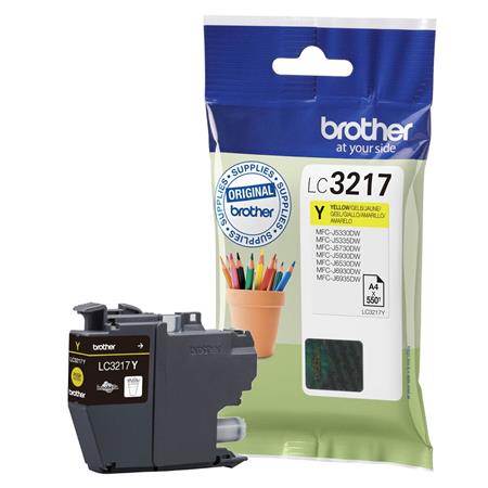 Product image for Brother LC3217Y Yellow Original Standard Capacity Ink Cartridge - Small