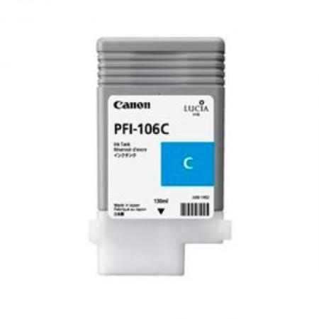 Product image for Canon PFI-106C Original Cyan Ink Cartridge - Small