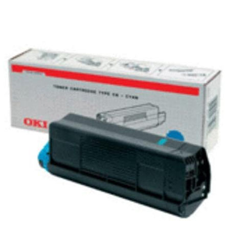 Product image for OKI 42127456 Cyan Original High Capacity Toner Cartridge - Small