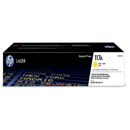Product image for HP 117A Yellow Original Standard Capacity Toner Cartridge (W2072A) - Small