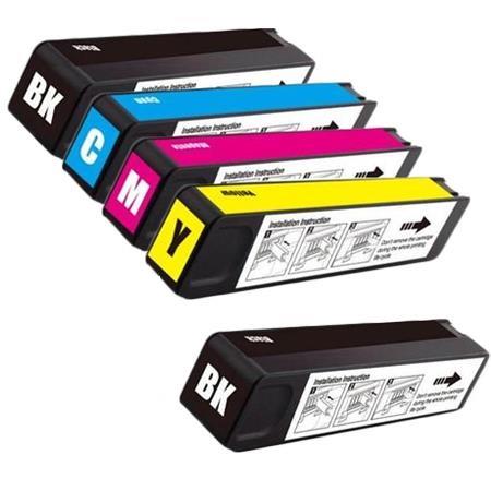 Product image for 999inks Compatible Multipack HP 980 1 Full Set + 1 Extra Black Inkjet Printer Cartridges - Small