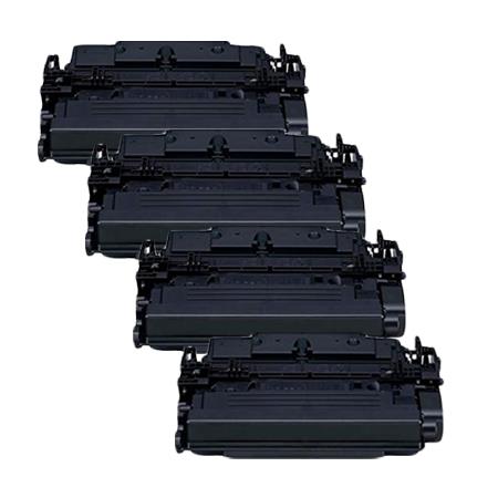 Product image for 999inks Compatible Quad Pack Canon 041 Black Standard Capacity Laser Toner Cartridges - Small
