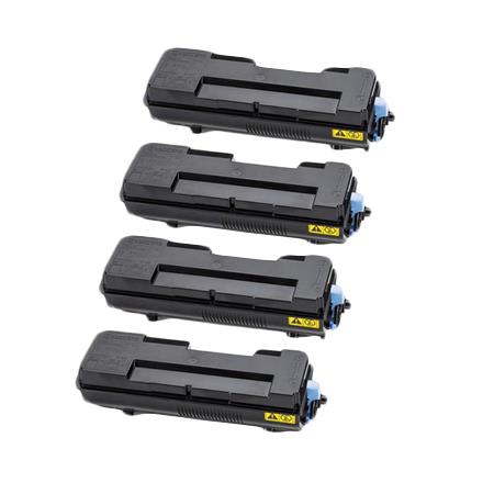 Product image for 999inks Compatible Quad Pack Kyocera TK-7300 Black Laser Toner Cartridges - Small