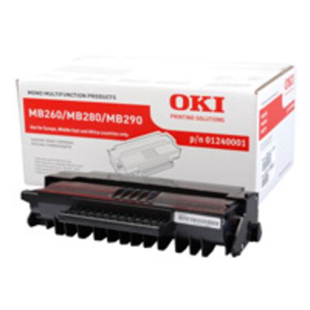 Product image for OKI 01240001 Black Original High Capacity Toner cartridge - Small