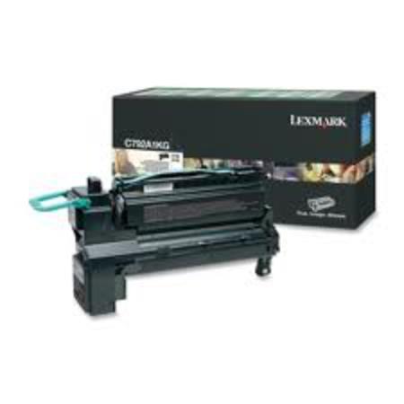 Product image for Lexmark C792A1KG Original Black Return Program Toner Cartridge - Small