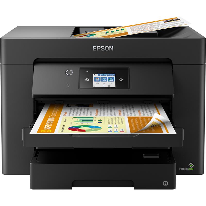 Product image for Epson WorkForce WF-7830DTWF A3 Colour Multifunction Inkjet Wireless Printer - Small