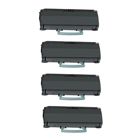 Product image for 999inks Compatible Quad Pack Lexmark E360H31E Black High Capacity Laser Toner Cartridges - Small